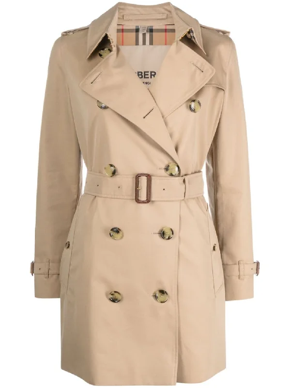 Friends and Family Sale Short Kensington Heritage cotton trench coat