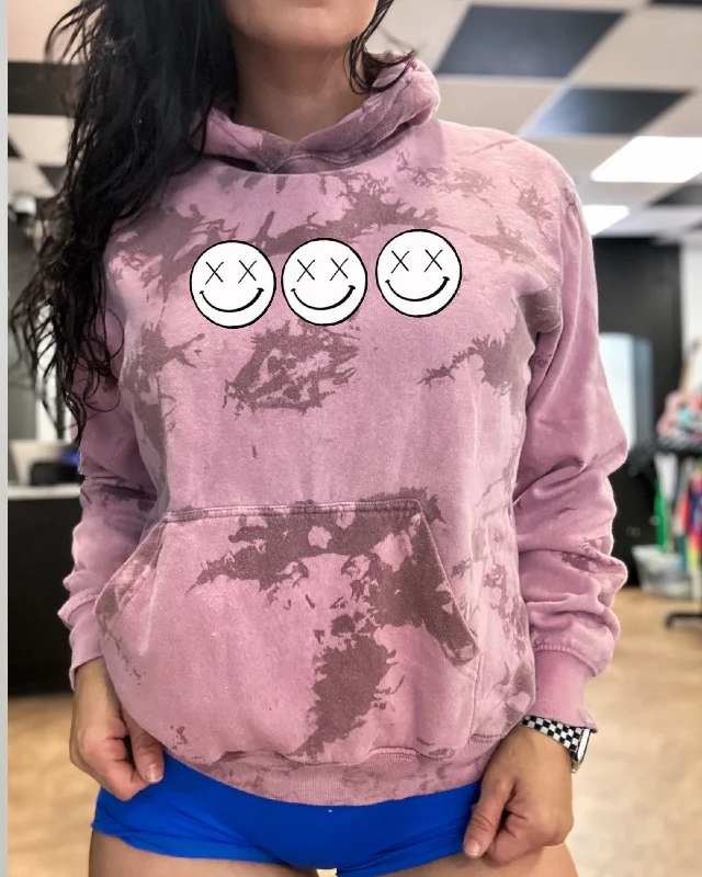 Buy More, Save More Salty Savage Unisex “OG Basic Smile” Tie Dye Hoodie | Stuck On Repeat Edition Buy More, Save More Salty Savage Unisex “OG Basic Smile” Tie Dye Hoodie | Stuck On Repeat Edition
