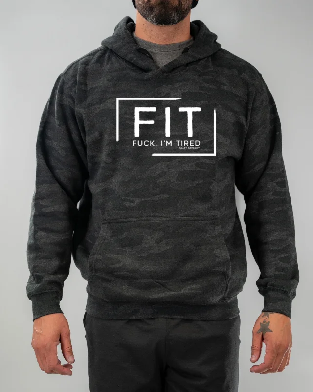 Limited Time Discount Salty Savage Unisex "FIT Fuck, I’m Tired" Hoodie